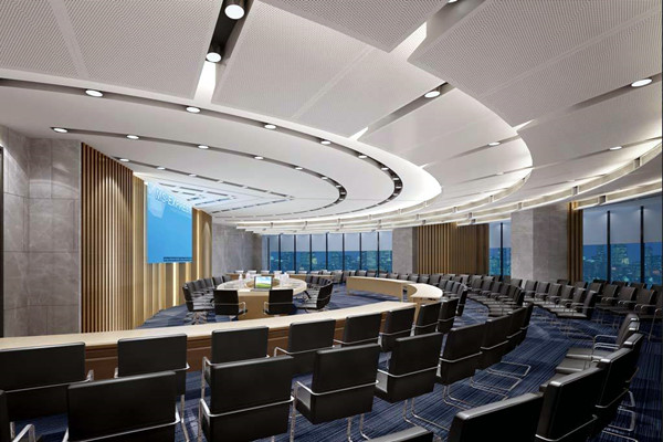 樓宇控制系統(tǒng)實(shí)現(xiàn)多功能會議！(圖1)